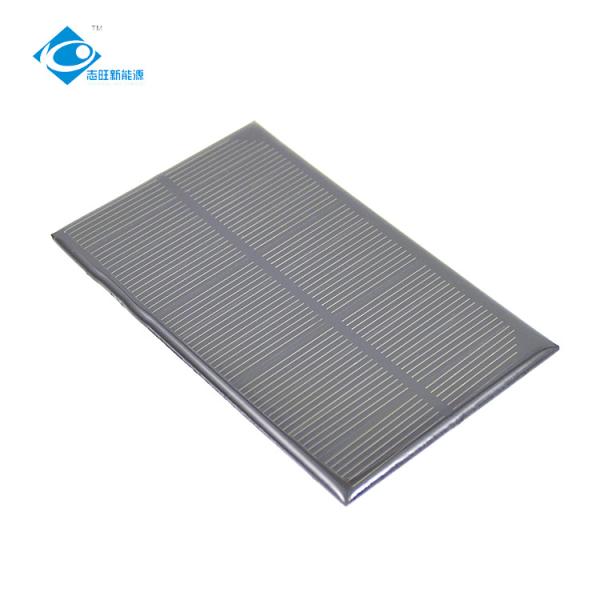 5.5V Mini Epoxy Transparent Solar Panel 1.1W Portable Solar Panels Charger ZW