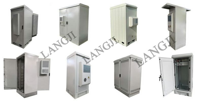 Mobile Base Stations Server Rack Enclosures , 19 Inch Data Cabinet