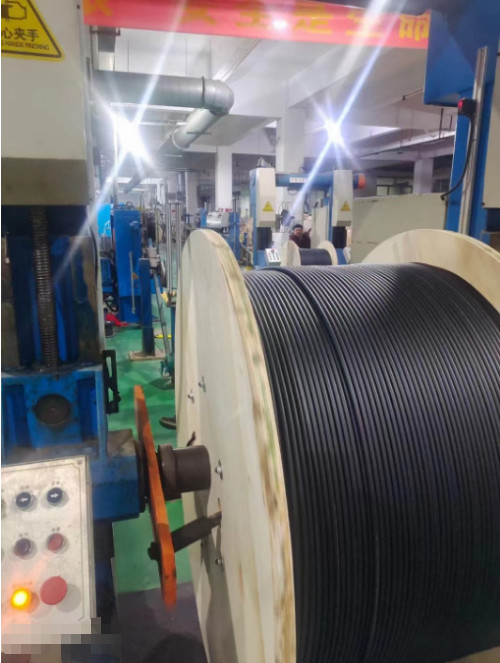 Single Mode G652D 24 48 Core Optical Direct Burial Fiber Optic Cable GYTA53