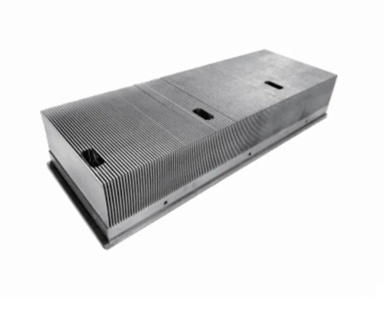 26KG Plant light LED Aluminum Base Plate Skived Heat Sink For Grown Light LED