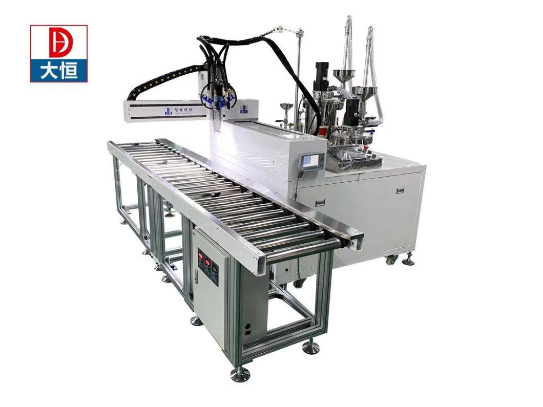 Glue Dispenser Ab Glue Potting Machine Glue Dispenser Machine Conveyor Product Line