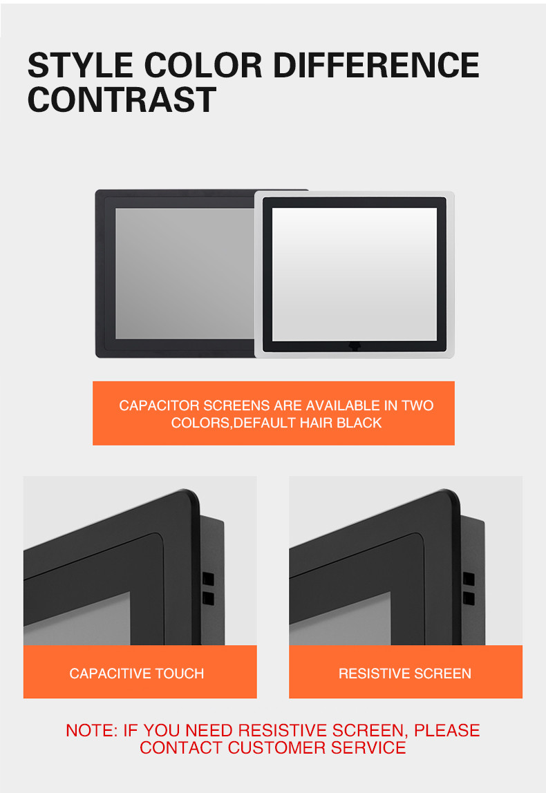 1024x768 10 12 15 Inch Windows Android Capacitive Touch Screen LCD Display
