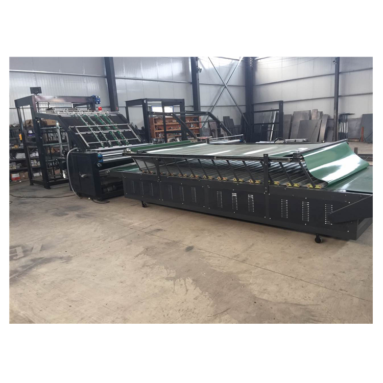 Metal Packaging Material Semi-automatic Corrugated Flute Laminator for Paperboard Boxes