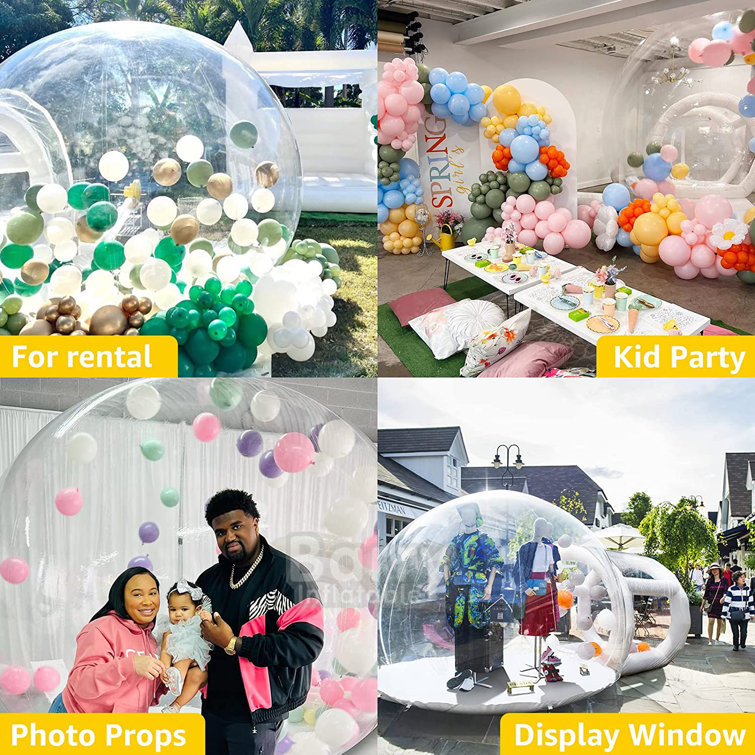 Hot Balloon Glamping Tent Portable Inflatable Tent 7 Working Days Production Time