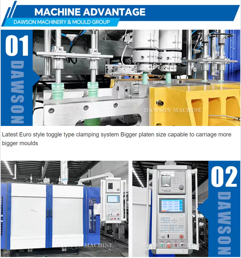 HDPE Pesticide Bottle Making Chemical Drum Extrusion Blow Molding Machine