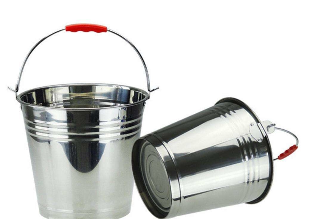 Household 10-20Litre Stainless Steel Pail , Custom Stainless Steel Ice Bucket ,stainless steel bucket hot sell in Africa