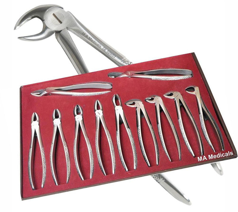 Orthodontic Dental Surgical Instruments Tooth Extracting Forceps