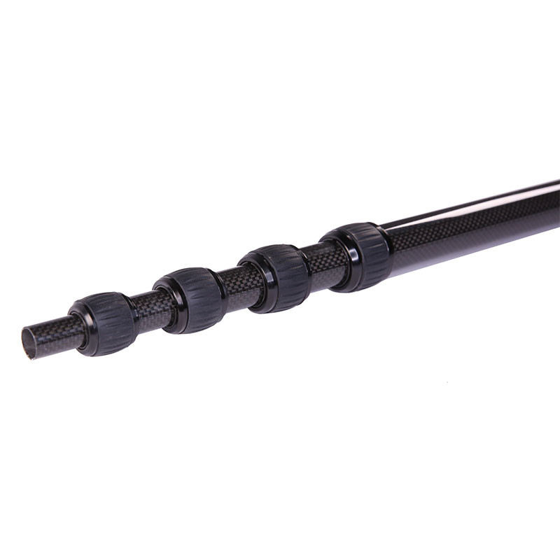 3k Twill Boat Outrigger Carbon Fiber Telescoping Pole 5 Meters