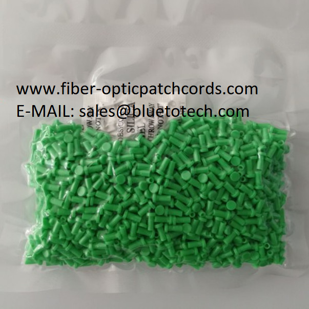 Fiber Optic SC FC ST 2.5mm Dust Caps 2.5mm for Fiber Optic Connectors Pink Red Yellow Green Black Blue White
