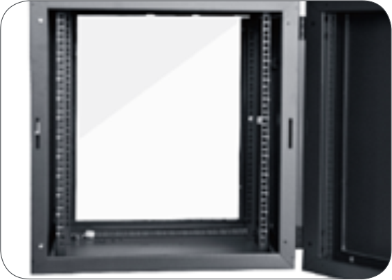 NC03 wall mount rack  cabinet-Back 