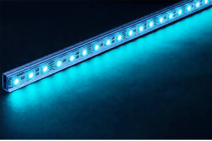 DC 12V Dimmable LED Strip Light SMD3528 Cct 8mm PCB Width For Cabinet Room