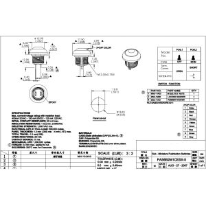Push button switch,IP67 push button switch,Round push button switch,switch,IP67