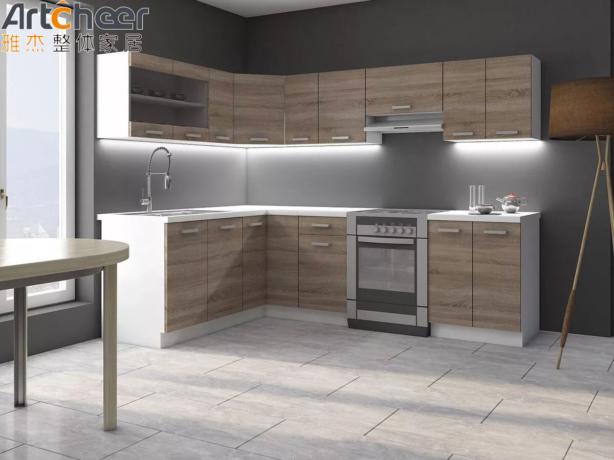 Kitchen Furniture Customize Design Modular Kitchen Cabinets Set for Africa Market