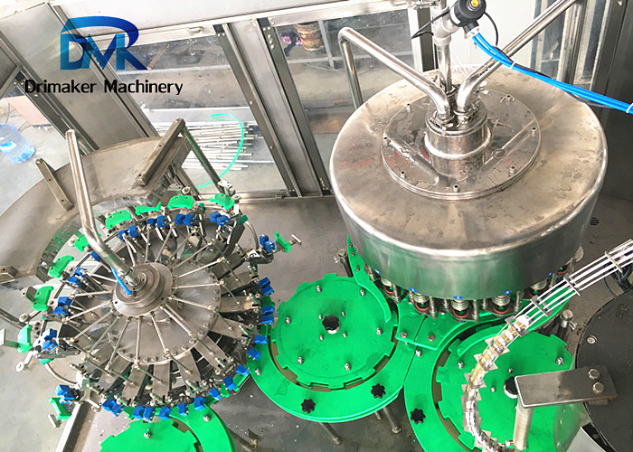 Multi - Function Glass Milk Bottle Filling Machine 7000 Bottles Per Hour