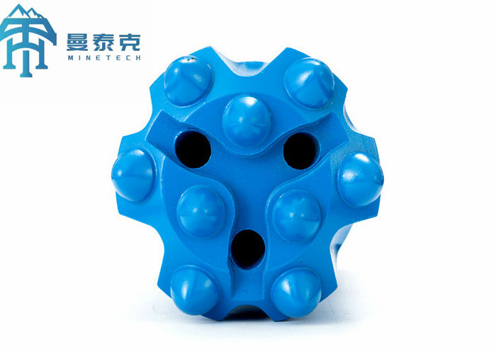  T38 Thread Button Bit 76mm, High Frequency Welded Tungsten Carbide Manufactures