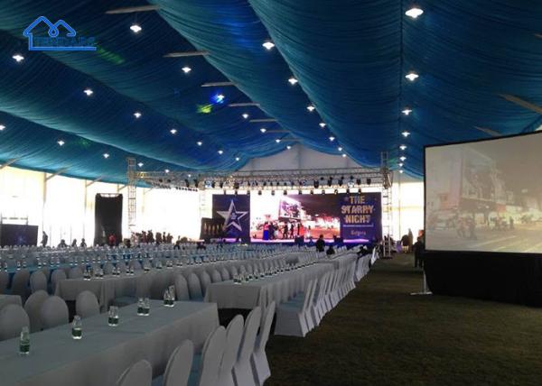 PVC Waterproof Outdoor Large Tent Custom Size Party Tents UV Resistant Best