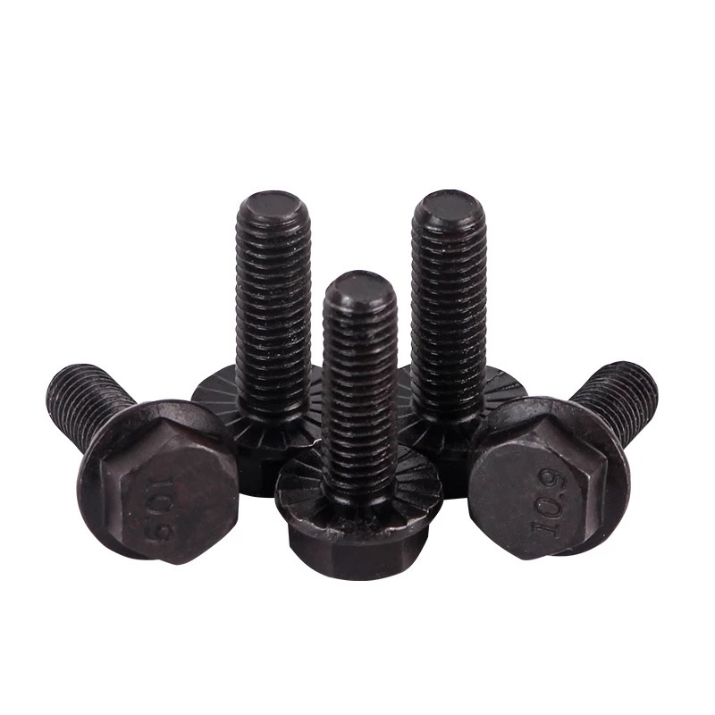ZINC Finish Stainless Steel Hex Flange Bolt DIN 6921 Bolt for Construction Machinery