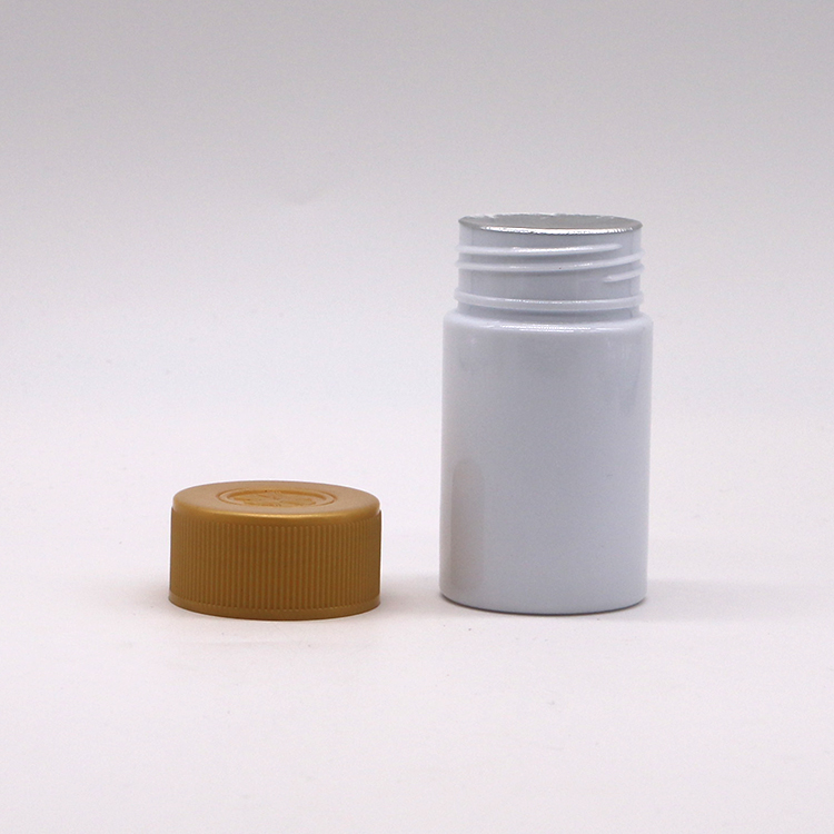 SCREW CAP PET 60ml Plastic Bottle for Customized Color Medicine Containers Packaging