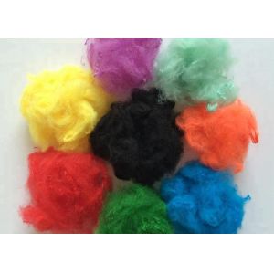 1.5D Recycled Polyester Fiberfill , Conjugated Polyester Fiber Good Flexibility