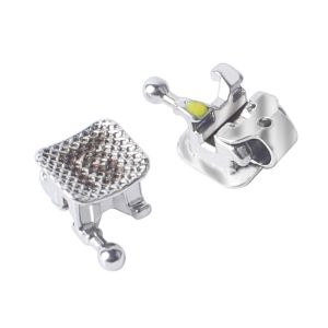 Active Self Ligating Roth MBT Bracket 1G 0.022 0.018 Inch No Hook 3 WH 345 WH