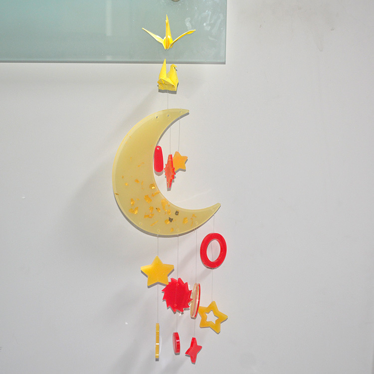 Crescent Shape Silicone Resin Mold Custom Handmade Diy Epoxy Mold