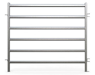 Powder Coating Galvanized Pipe 6 Rails Sheep Fence Panels