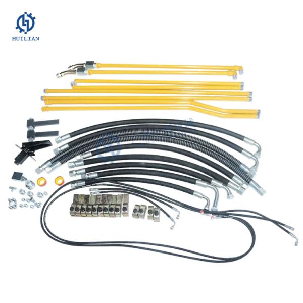 Excavator EX200 R210 Boom Arm Pipeline Hydraulic Hammer Hose Pipe Line Breaker