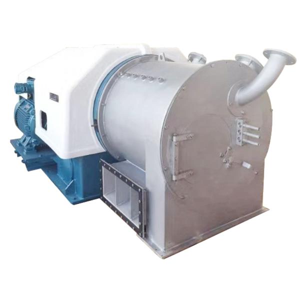 Horizontal Marine Salt Dehydrator / 2 Stage Pusher Centrifuge Machine For
