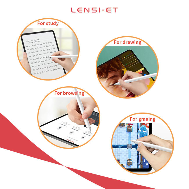 Capacitive Universal Active Stylus Pencil Palm Rejection No Delay
