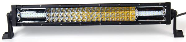 3 Rows 3W 3030 Led Straight led light bar 22"-52" 90W-216W Flood Spot Triple Row