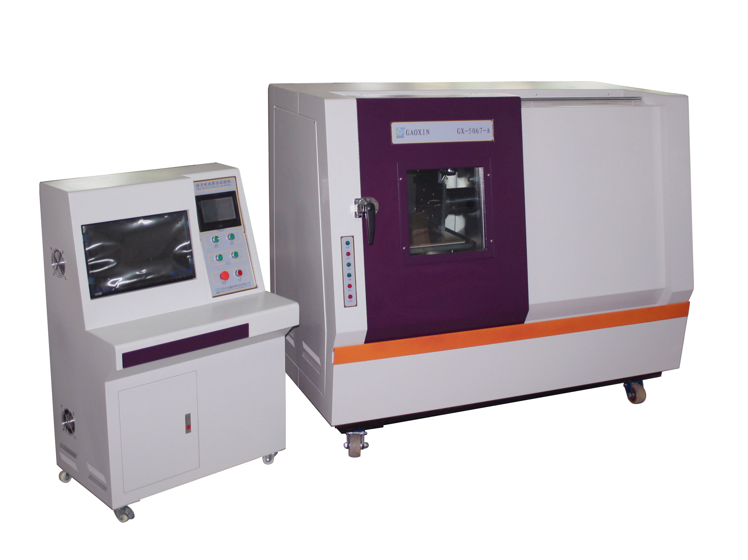 380V MT/T 1051 Lithium Battery Penetration Testing Equipment of the Battery Crush Test Equipment