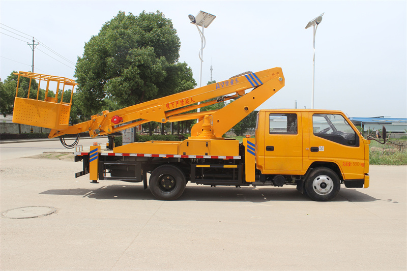 High Aerial Lift Truck Mounted Loading Platform Lift Aerial Work Truck