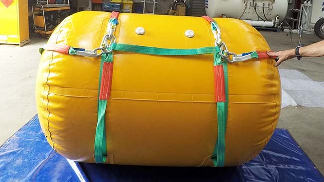 OEM Inflatable Marine Airbags For Pipeline Installation Vessel Lifting Underwater Offshore