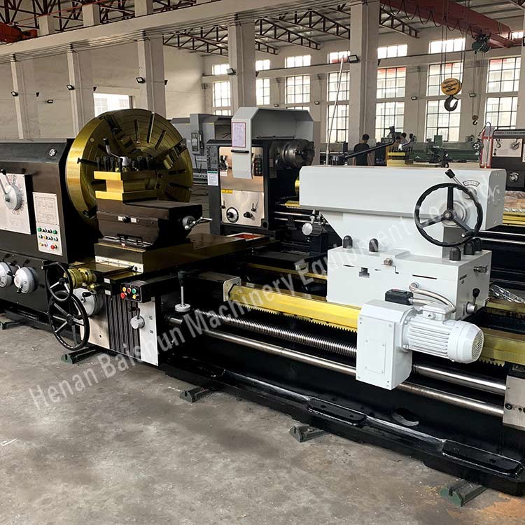Heavy Duty Horizontal Engine Lathe Parallel Flat Bed Manual Lathe Tool