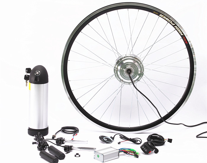 High Efficiency Electric Bike Conversion Kit For Road Bikes , E Bicycle Conversion Kit