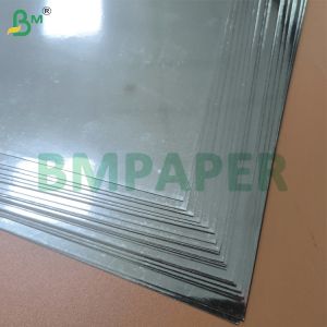 Shiny Silver Metallic Paper Sheets 235g 275g 66 X 90cm For Cosmetics Packaging
