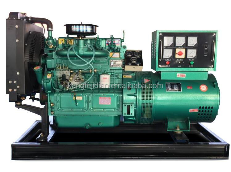 Competitive Water Cooled 56k ZH4105ZP 2000rmp Stationary Diesel Engine with Belt Pulley