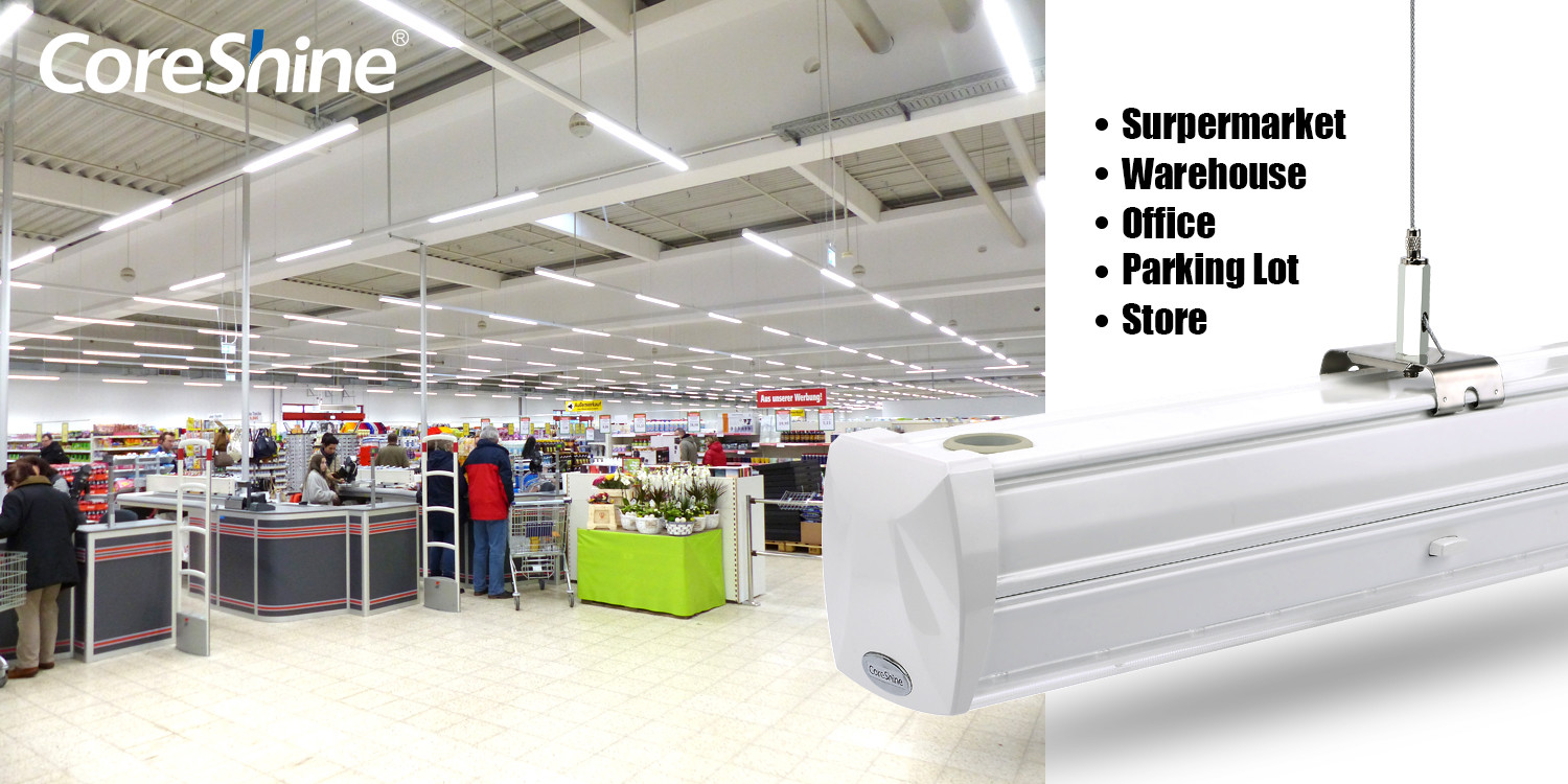 65watt Retail Store Lighting , 5feets Suspended Linear LED Lighting