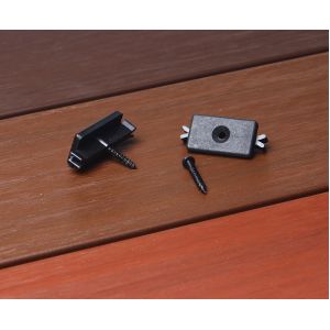  40mm Composite Plastic Decking Clips Fastener WPC Decking Accessories 8mm Manufactures