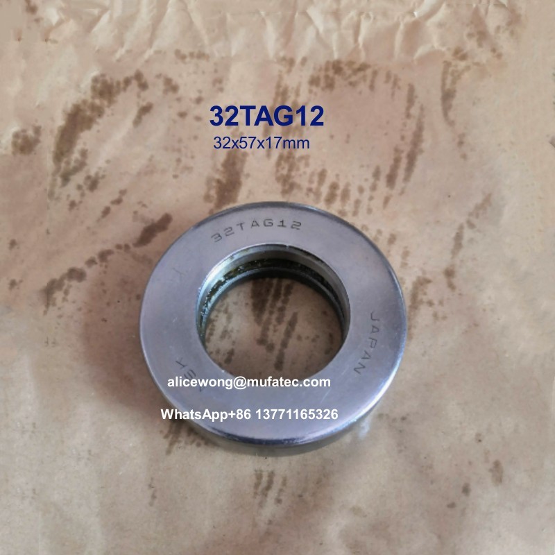 32TAG12 198906 Clutch Release Bearings 32x57x17mm For Forklift Thrust Ball Bearings