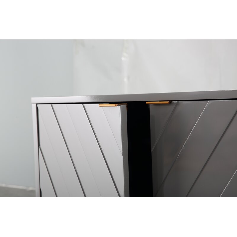 Matoezzi 2 Door Bedroom Accent Cabinet Chest Livingroom Furniture