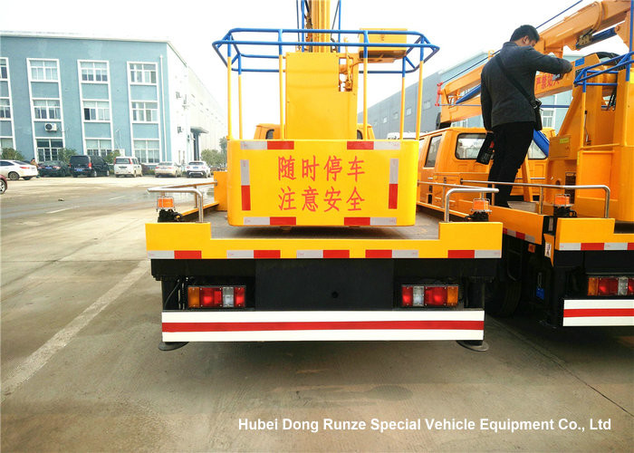 JMC 14-16m 4x2 Double Cabin Aerial Platform Truck For High Operation Working
