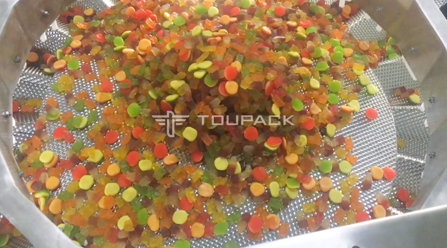 Automatic Bear Gummy Candy Filling Machine Sugar Lump Counting And Filling Machine