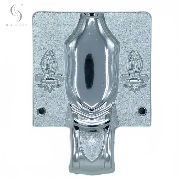 Multi-color custom star style plastic coffin corner with steel bar set wholesale 2#