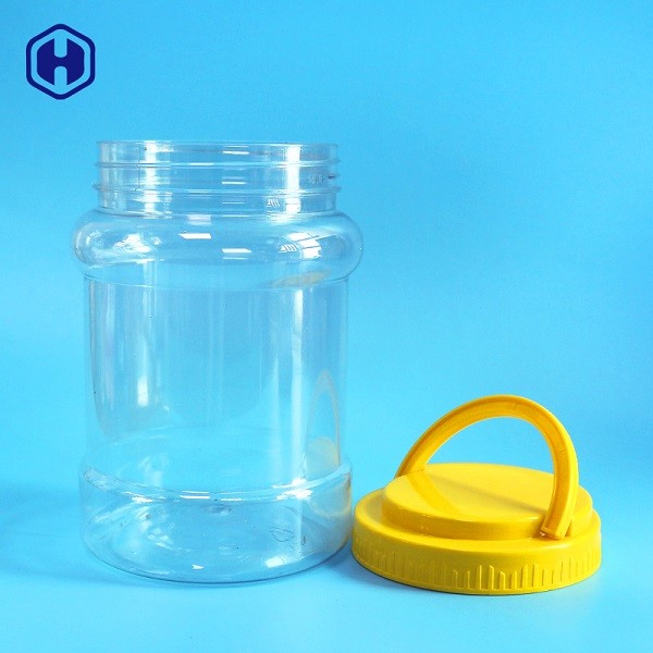 Single Handle Leak Proof Plastic Jar Aluminium Foil Sealing Non Spill