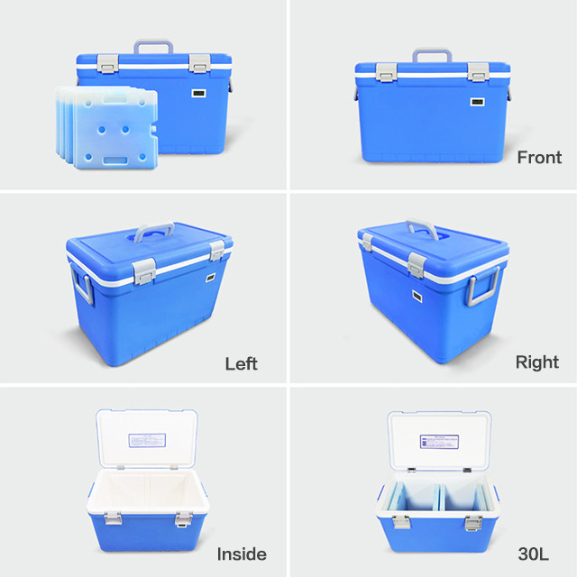 PU Foam Insulation Cooler Box Vaccine Cold Storage Box For Medicine