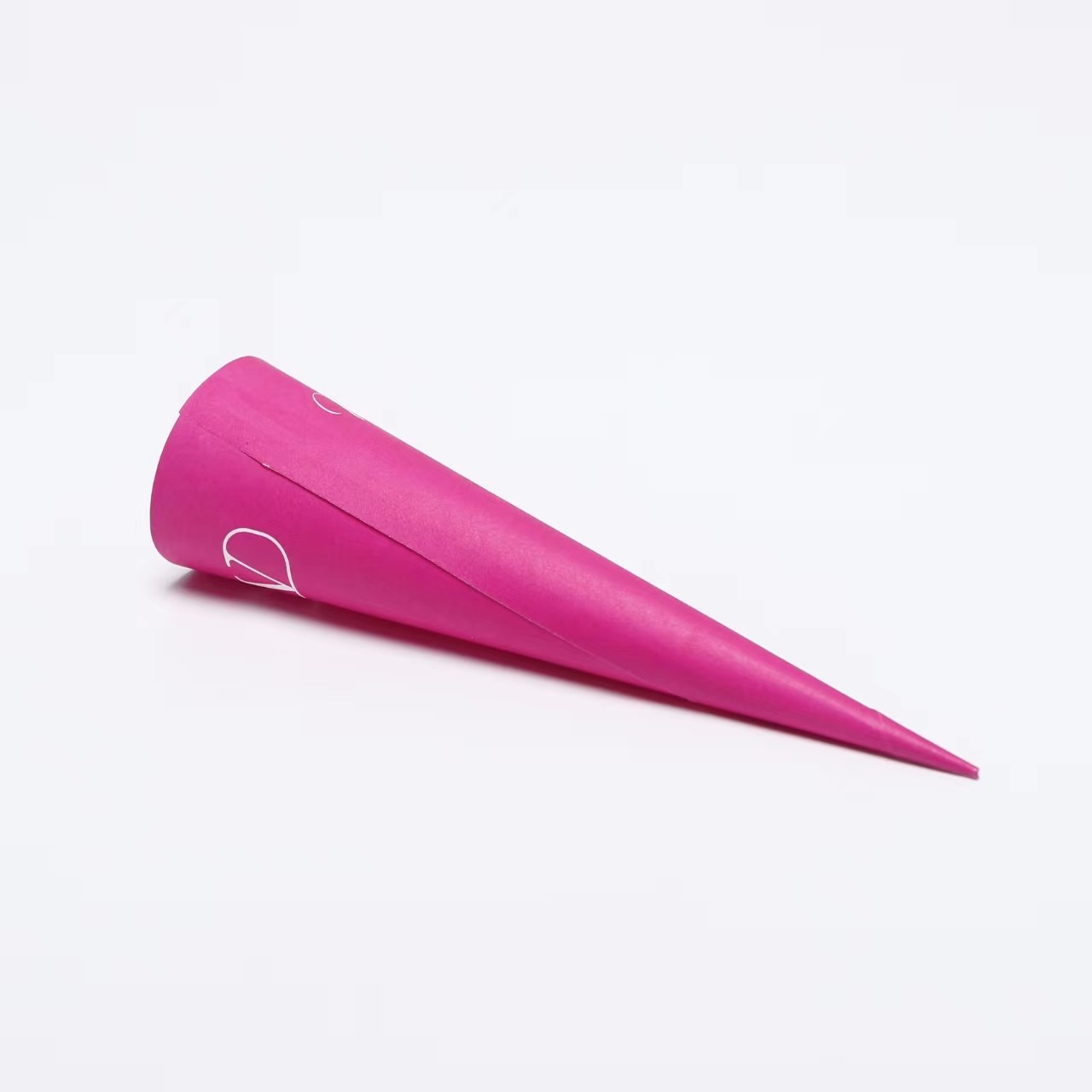 Ice cream cone ice cream crepe cone One-time crisp paper set of cone paper support sharp angle paper set