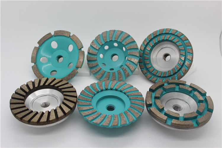 4 Inch Diamond Concrete Grinding Cup Wheel No 80 Grit 22.23mm Hole 100mm