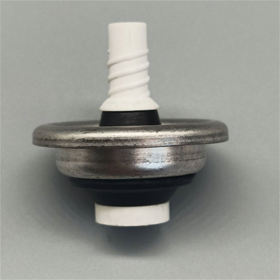 Compact Foam Dispensing Valve for Travel Toiletries with Leak-Proof Feature