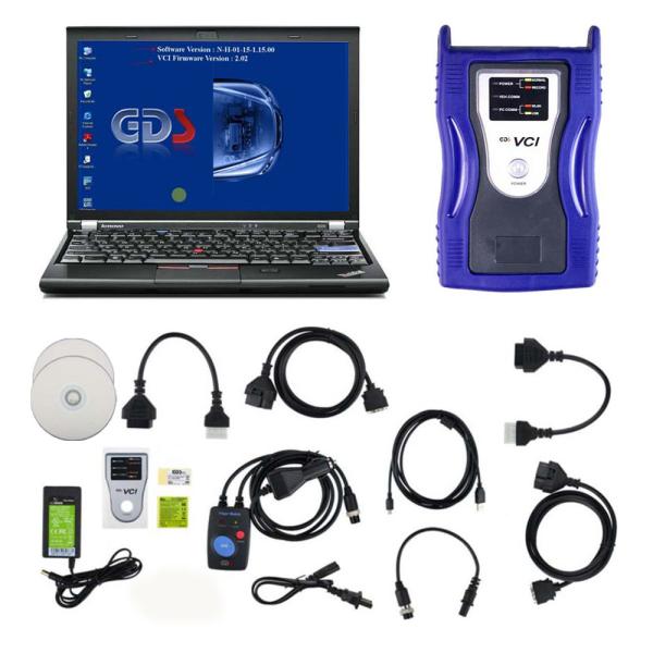 GDS VCI KIA Hyundai Diagnostic Tool Plus Lenovo X230 Laptop Software Installed